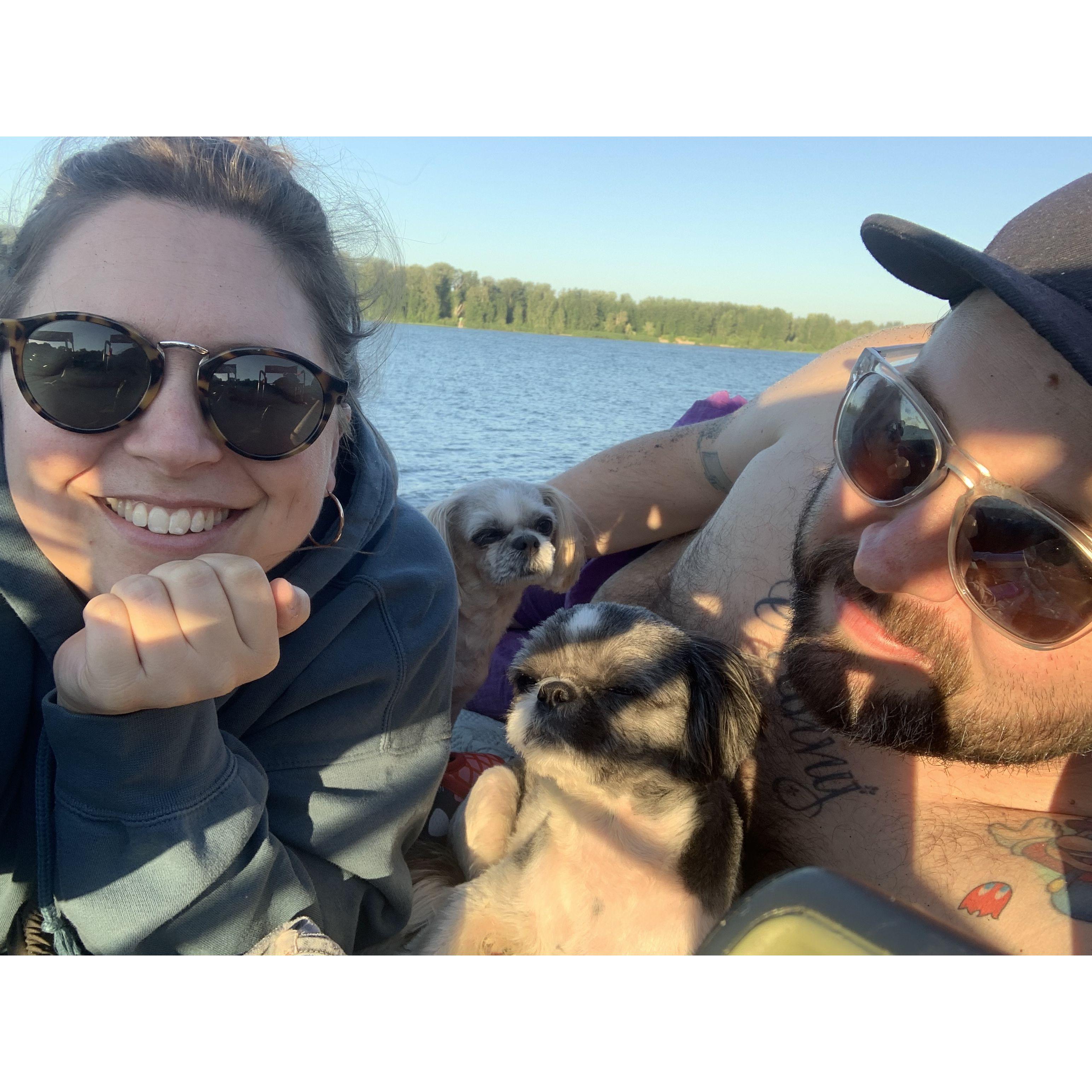 At Sauvie Island