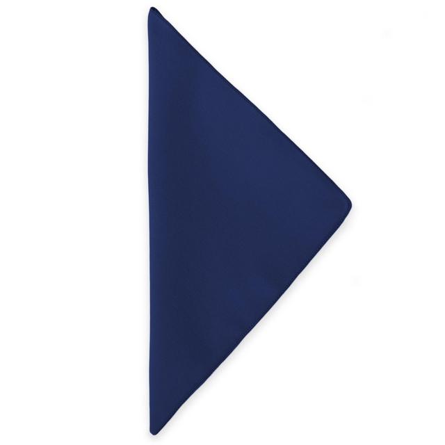 Basic Polyester Napkins in Navy (Set of 4)
