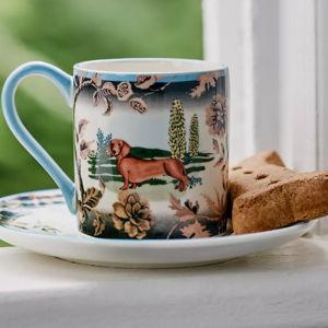 Portobello Stoneware Espresso Cup & Saucer