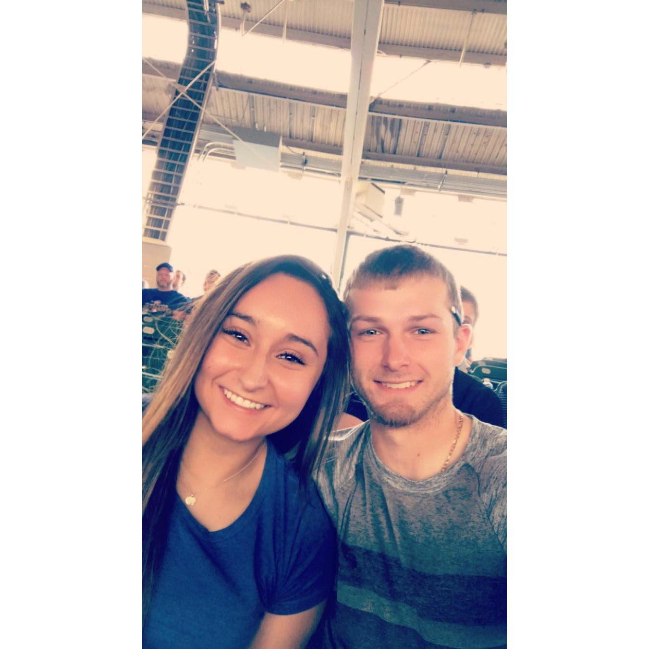 May 2017 - the day before Drew asked Natalie to be his girlfriend