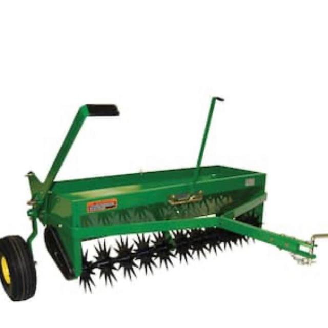 John Deere 40 in. Tow-Behind Combination Aerator-Spreader