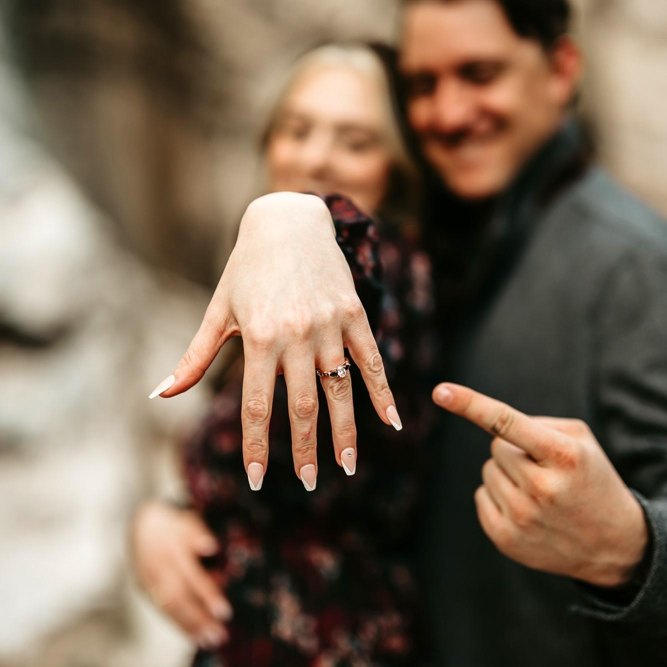 This ring was made just for future Mrs. Zoerb!