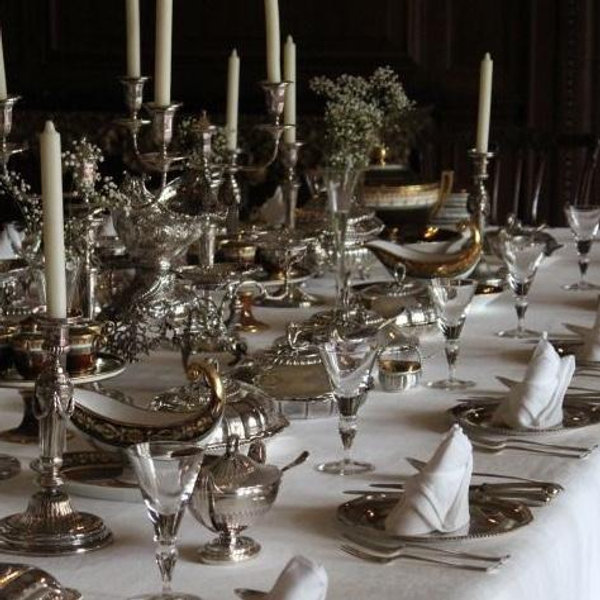 Vintage Silver trays, platters, candlesticks