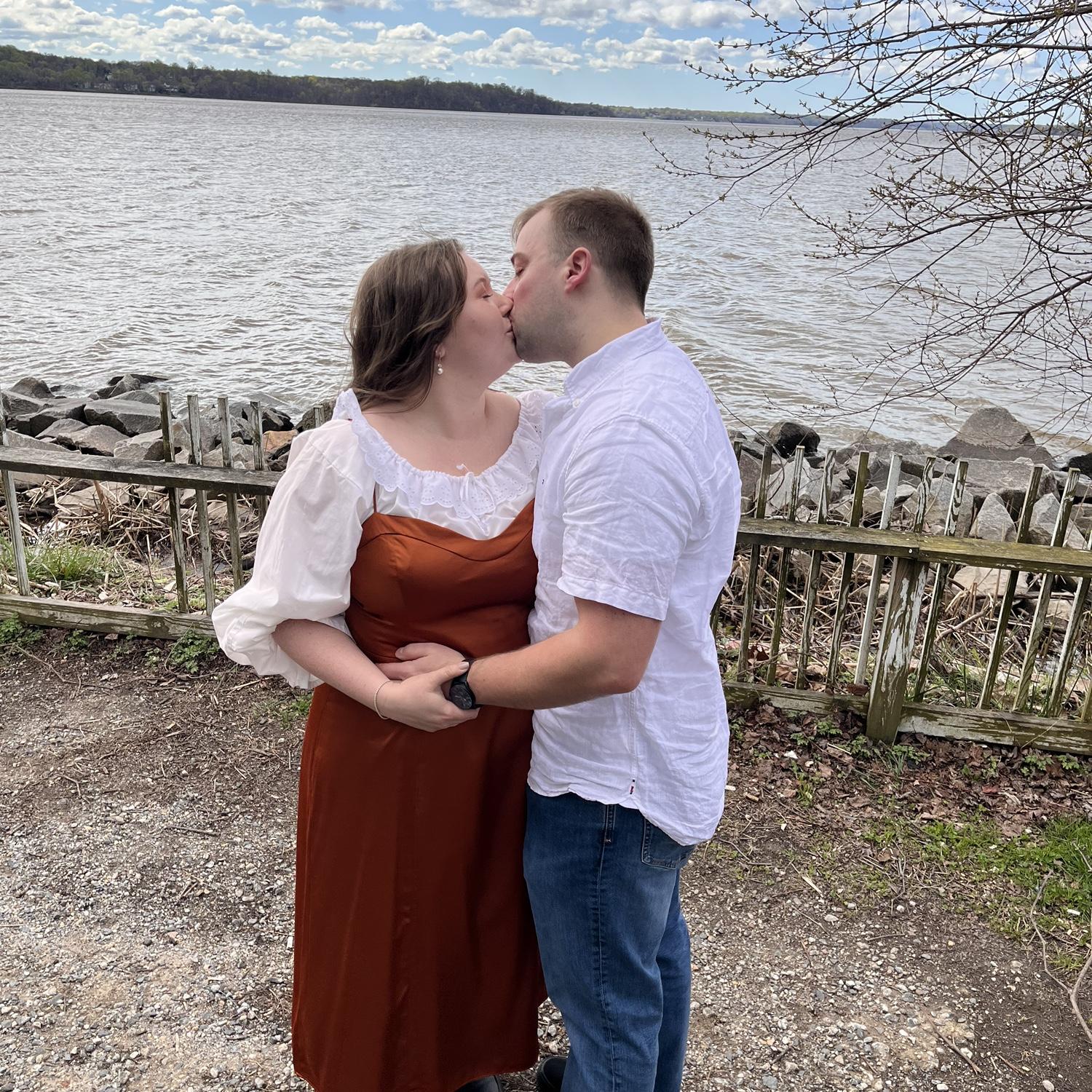 April 5th 2024: We said "I Do" in Jones Point Park by the Potomac River in a civil ceremony with our immediate family.