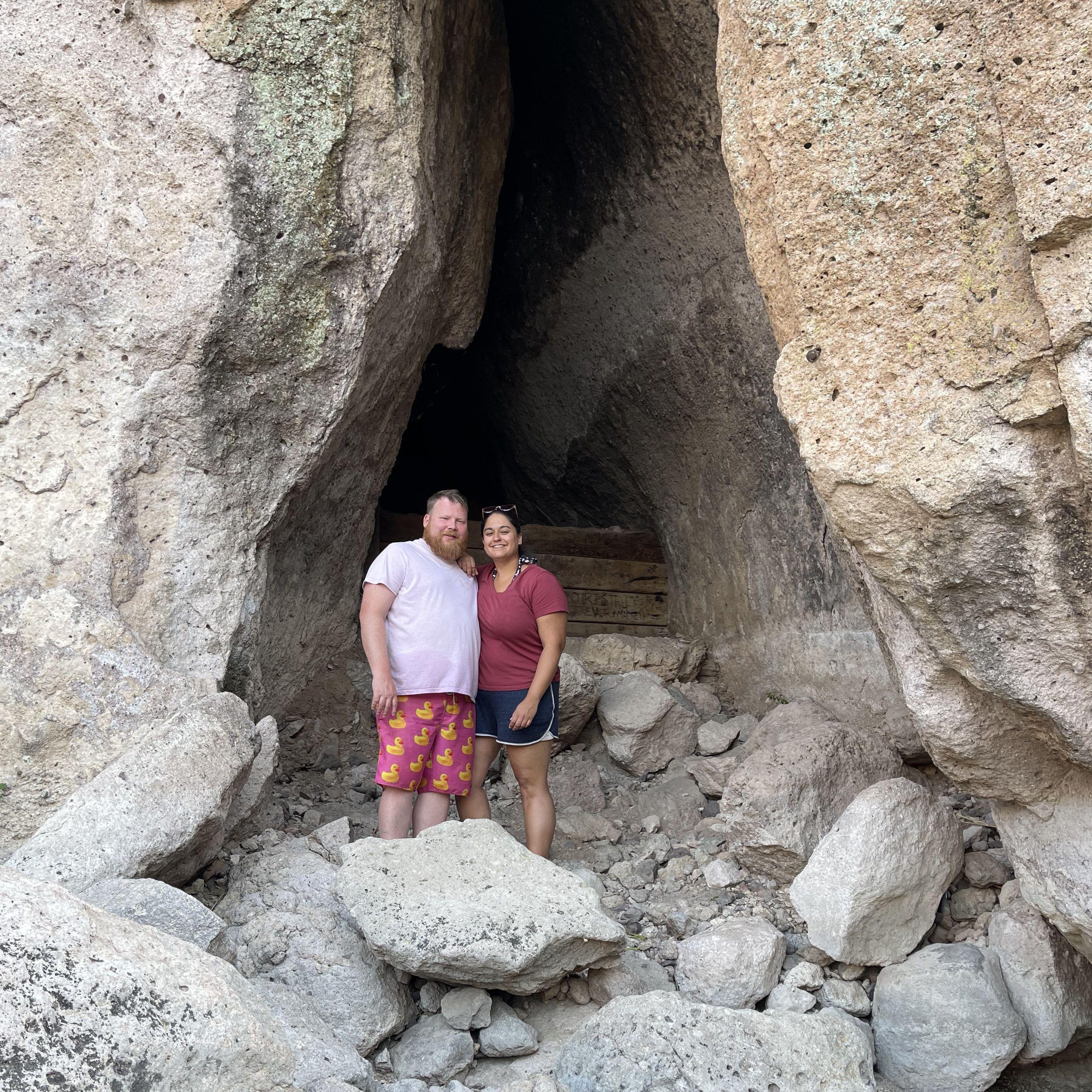 “Hermits Cave” at Apache Lake