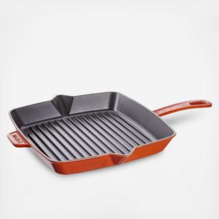 American Cast Iron Square Grill Pan