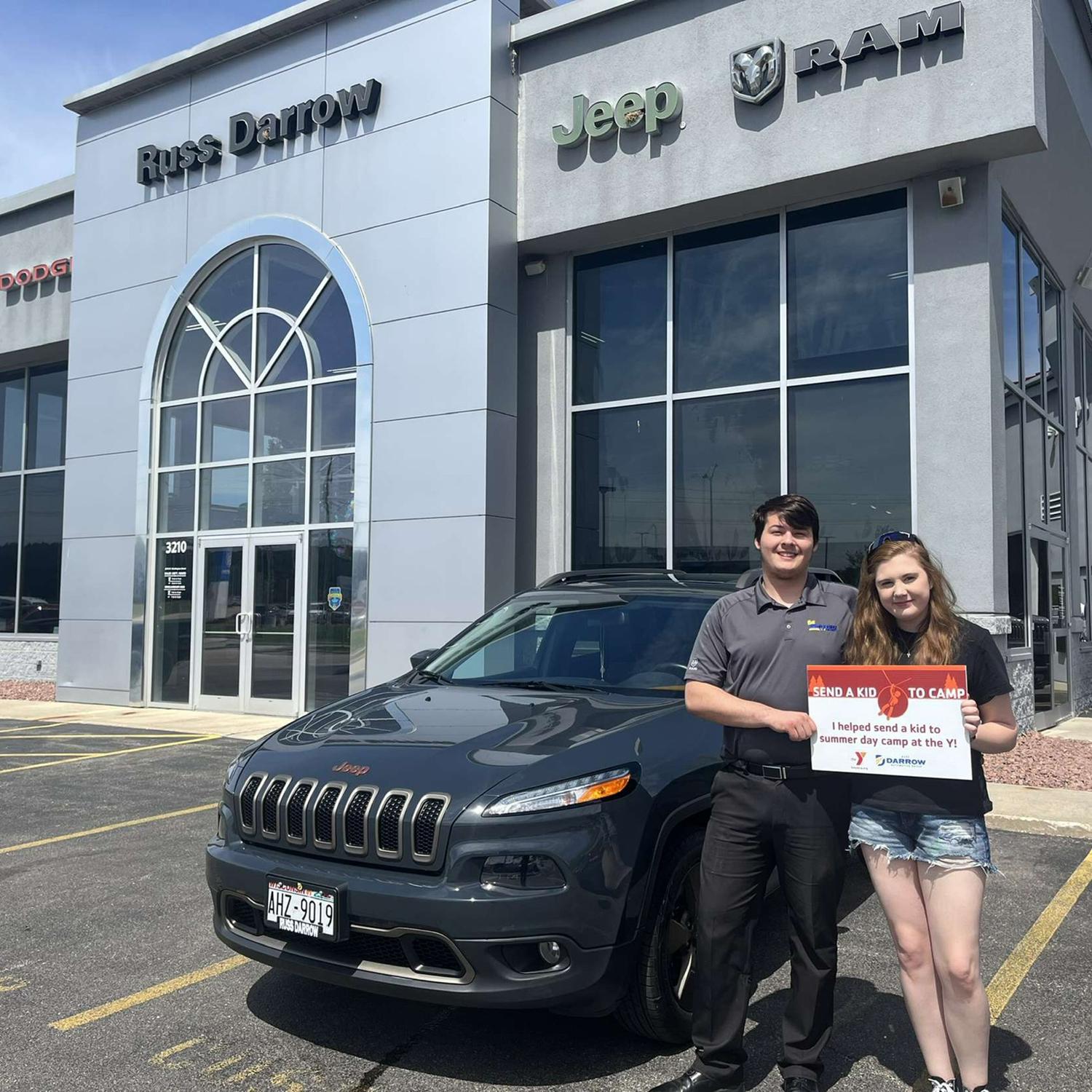 Justin sold Megan her dream car…Reepi-Jeep