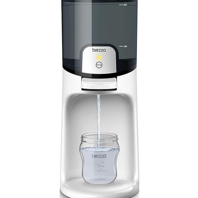 Baby Brezza Instant Warmer – Instantly Dispense Warm Water at Perfect Baby Bottle Temperature - Traditional Baby Bottle Warmer Replacement - Fast Baby Formula Bottles 24/7 – 3 Temperatures