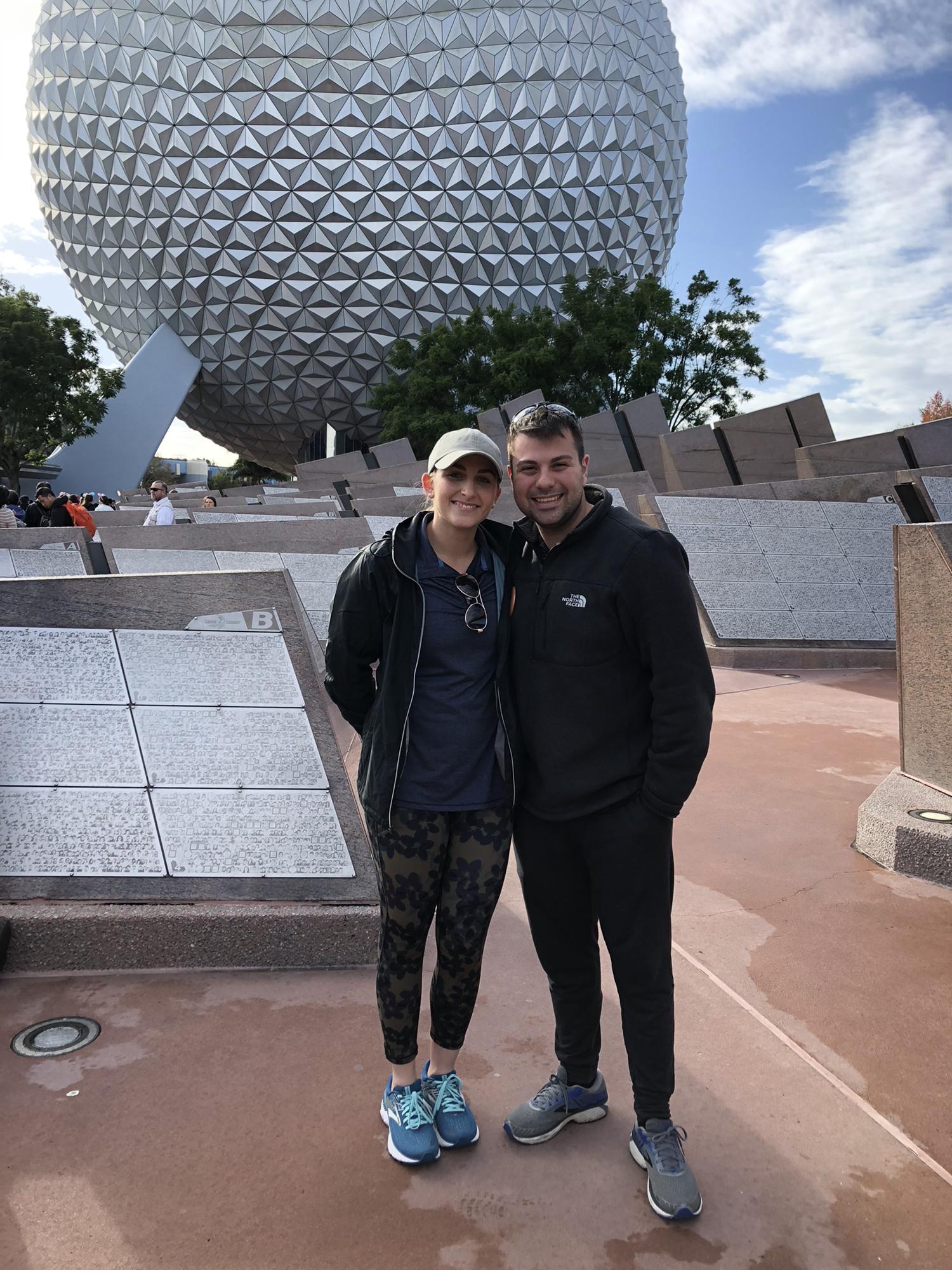 Krisos' first time at Disney/ Epcot! December 2018.