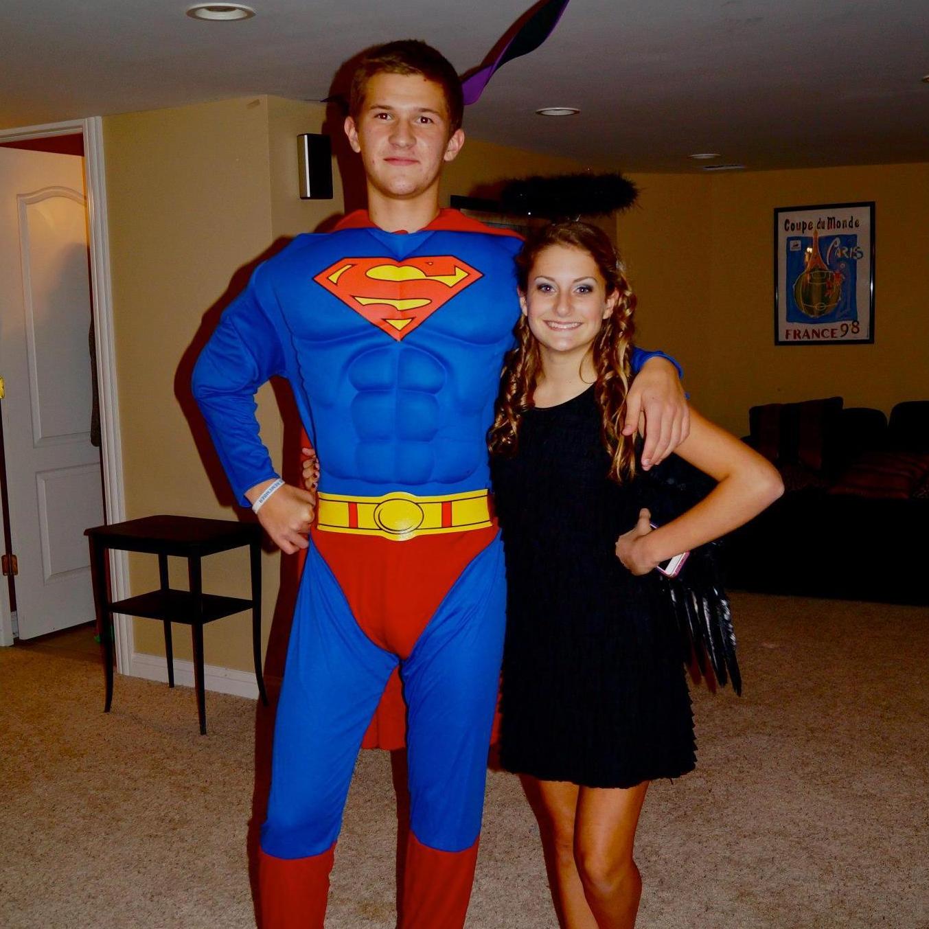 The night we really met and took our first picture together. A high school Halloween party. 10.27.2012