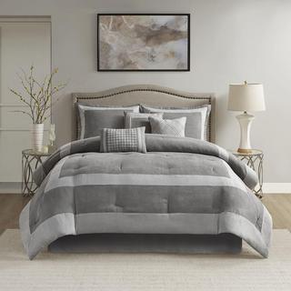 Dax 7-Piece Microsuede Comforter Set