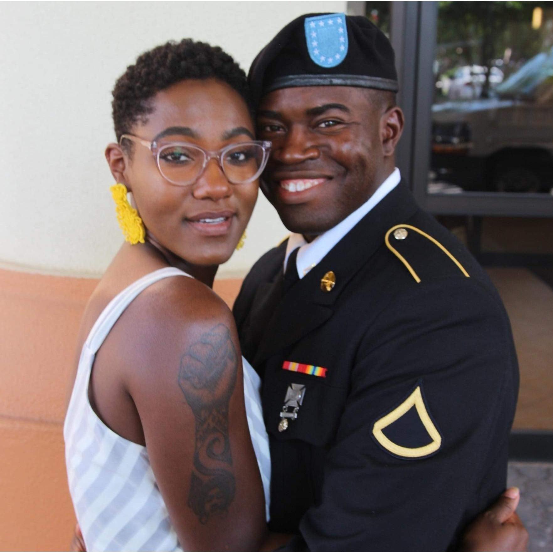 He graduated with his MOS in Field Artillery. From Ft. Sill to Ft. Riley!