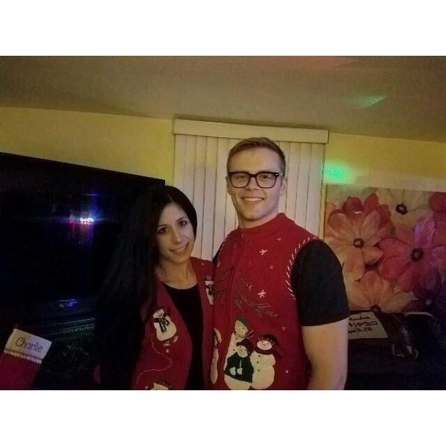 First photo ever taken together - 2016