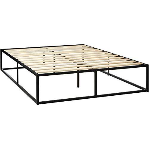 Zinus Joseph Modern Studio 14 Inch Platforma Bed Frame / Mattress Foundation / Boxspring Optional / Wood slat support, Queen