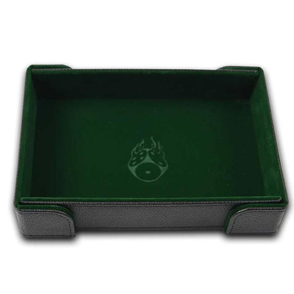 Green Felt + Magnetic Dice Tray