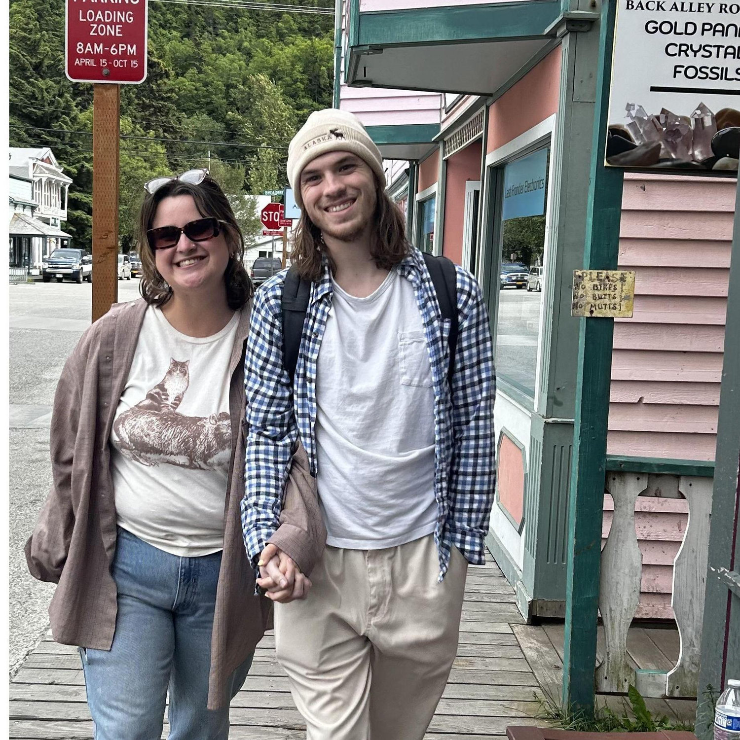 MK and Sam in Alaska!