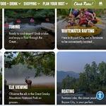 Explore Bryson City and the Smokey Mountains: an overarching website