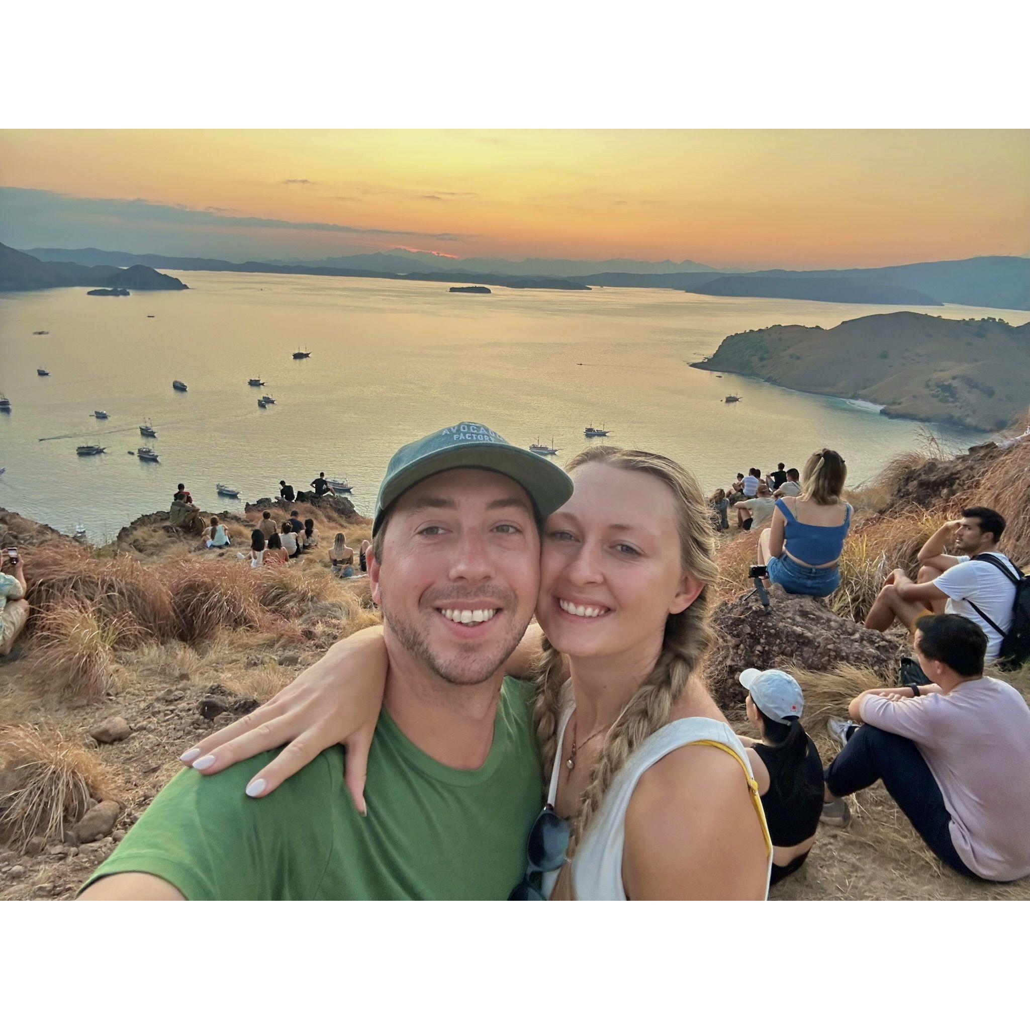 Where Travis ALMOST proposed in Bali!