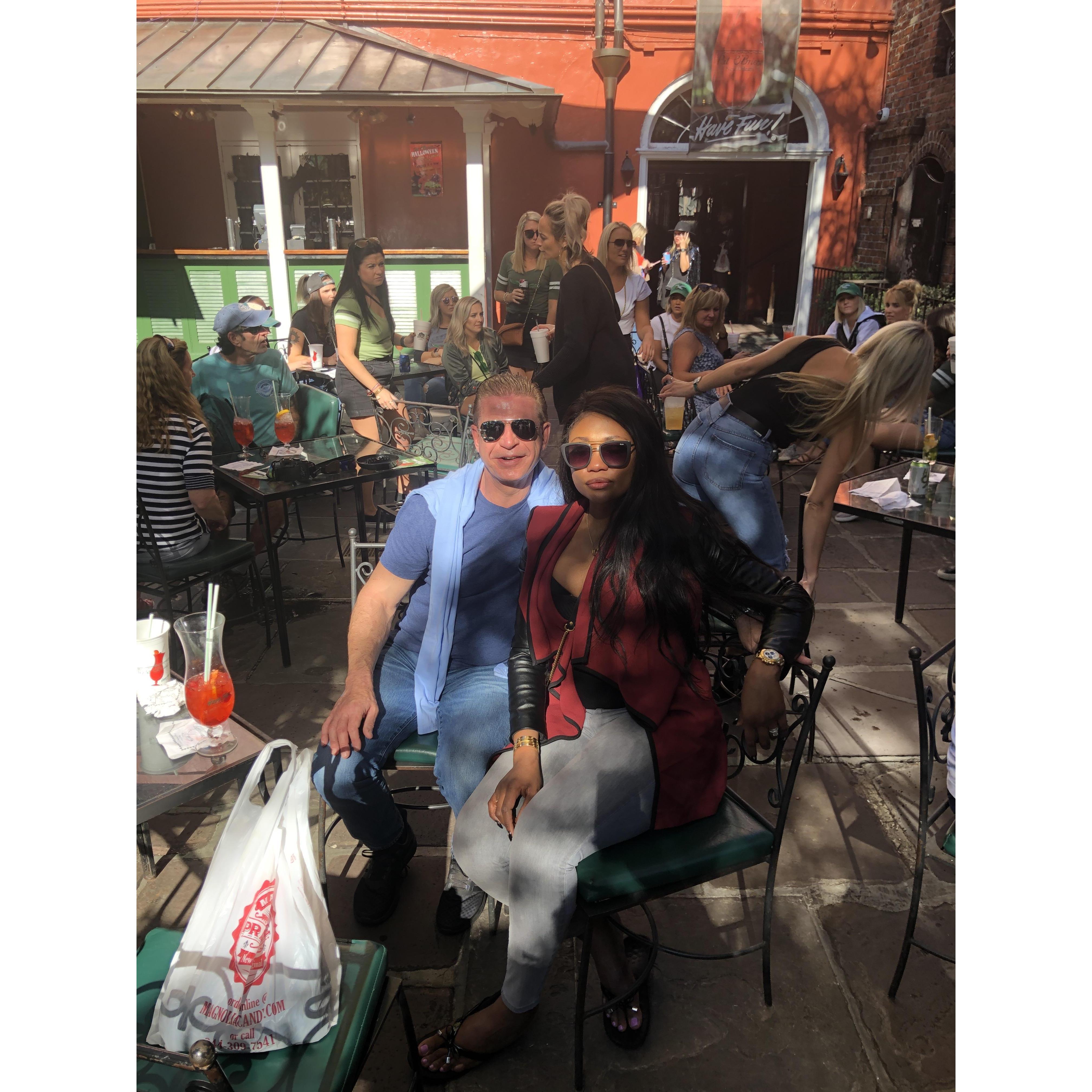 David bought me my first Hurricane! New Orleans