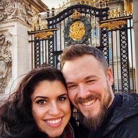 Our first trip to London! Buckingham Palace was beautiful :)