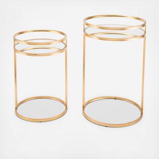 2-Piece Nesting Table Set