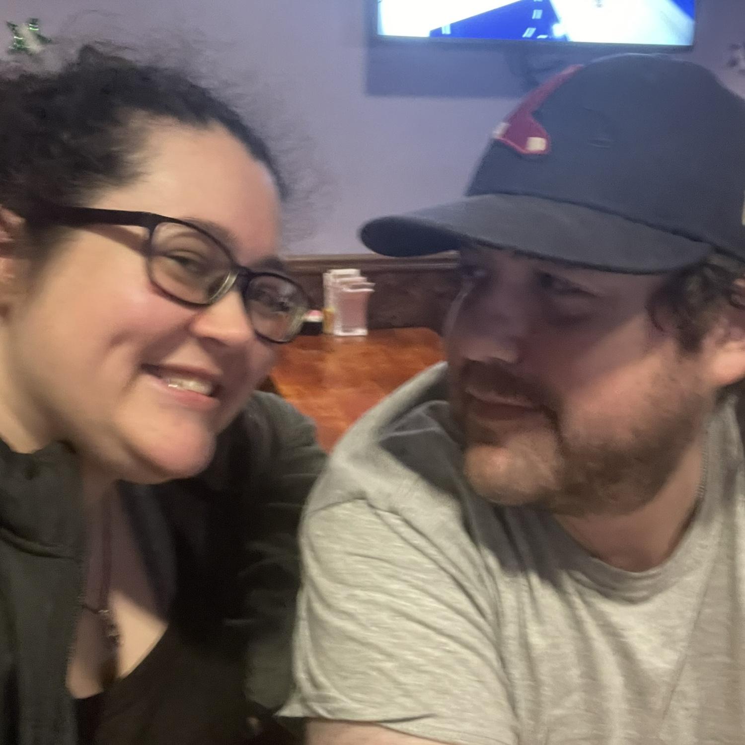 Sums up our relationship pretty well. Jenn “Lets take a photo”  Chris “ok” looks completely the other way