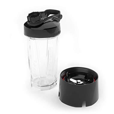 Blendtec GO Cup (34 oz), Travel Bottle, Reusable Single Serve Blender Cup, Travel Lid, BPA-free Jar, Clear