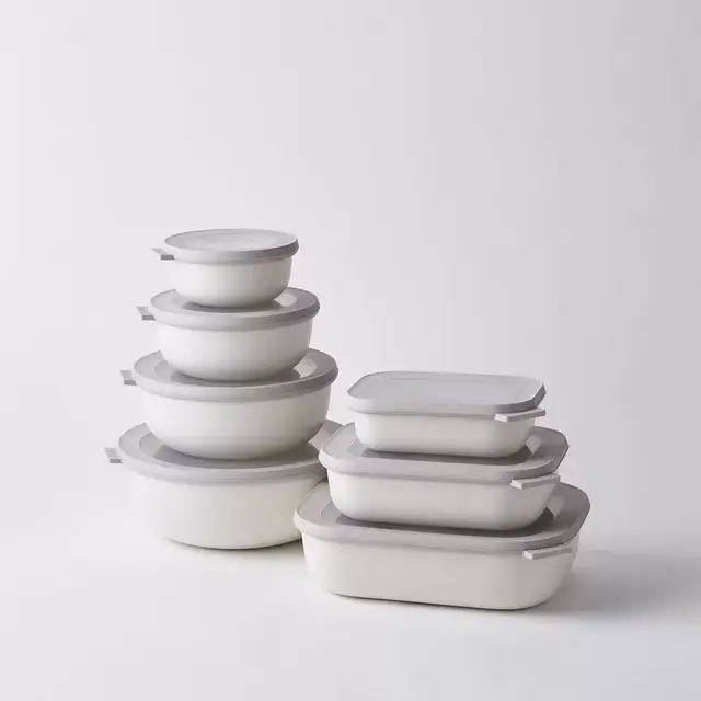 Mepal Ultimate 7-Piece Nested Storage Bowl Set