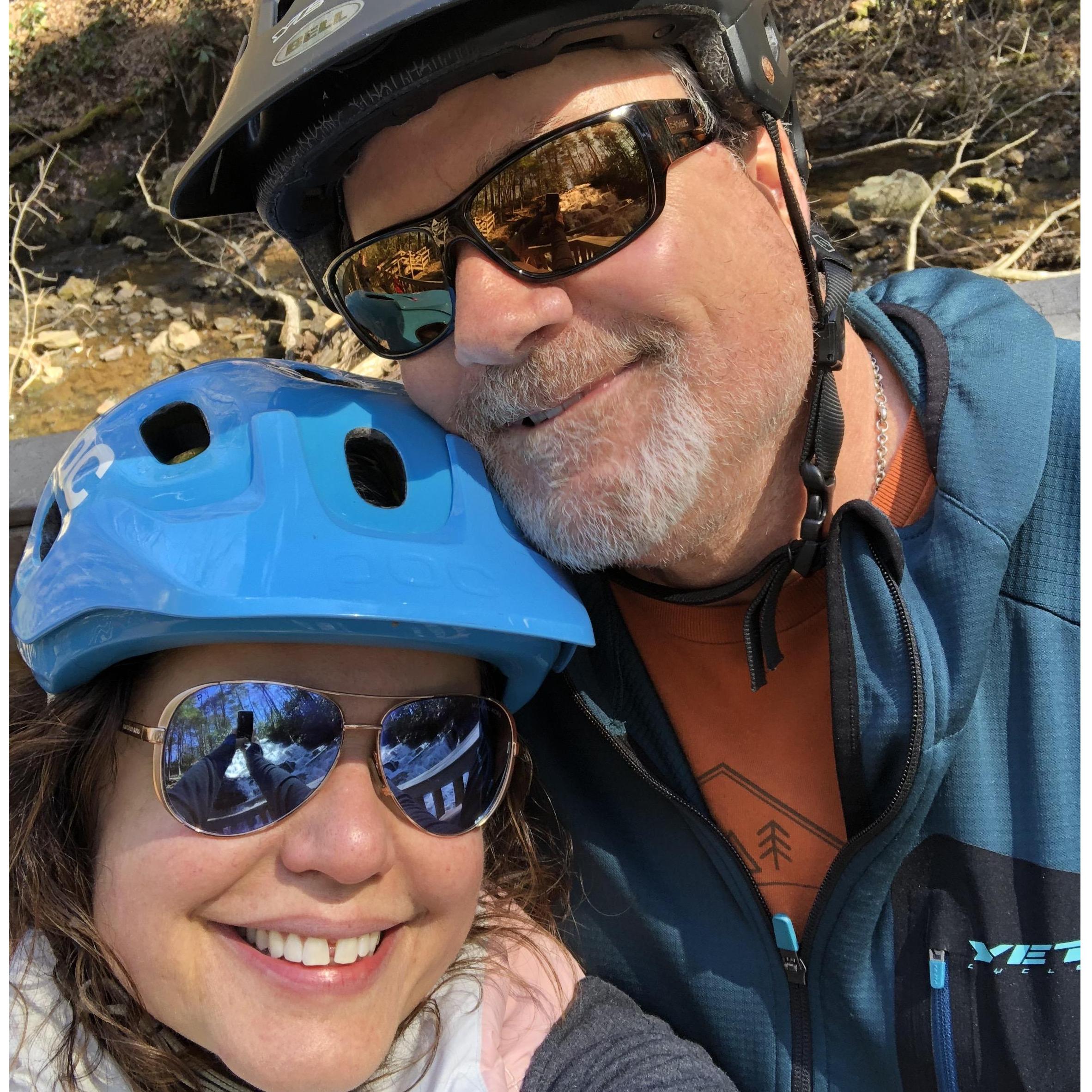 Our trip to Vogel after we got our first baby girl. Riding around the breathtaking lake and chasing waterfalls again.