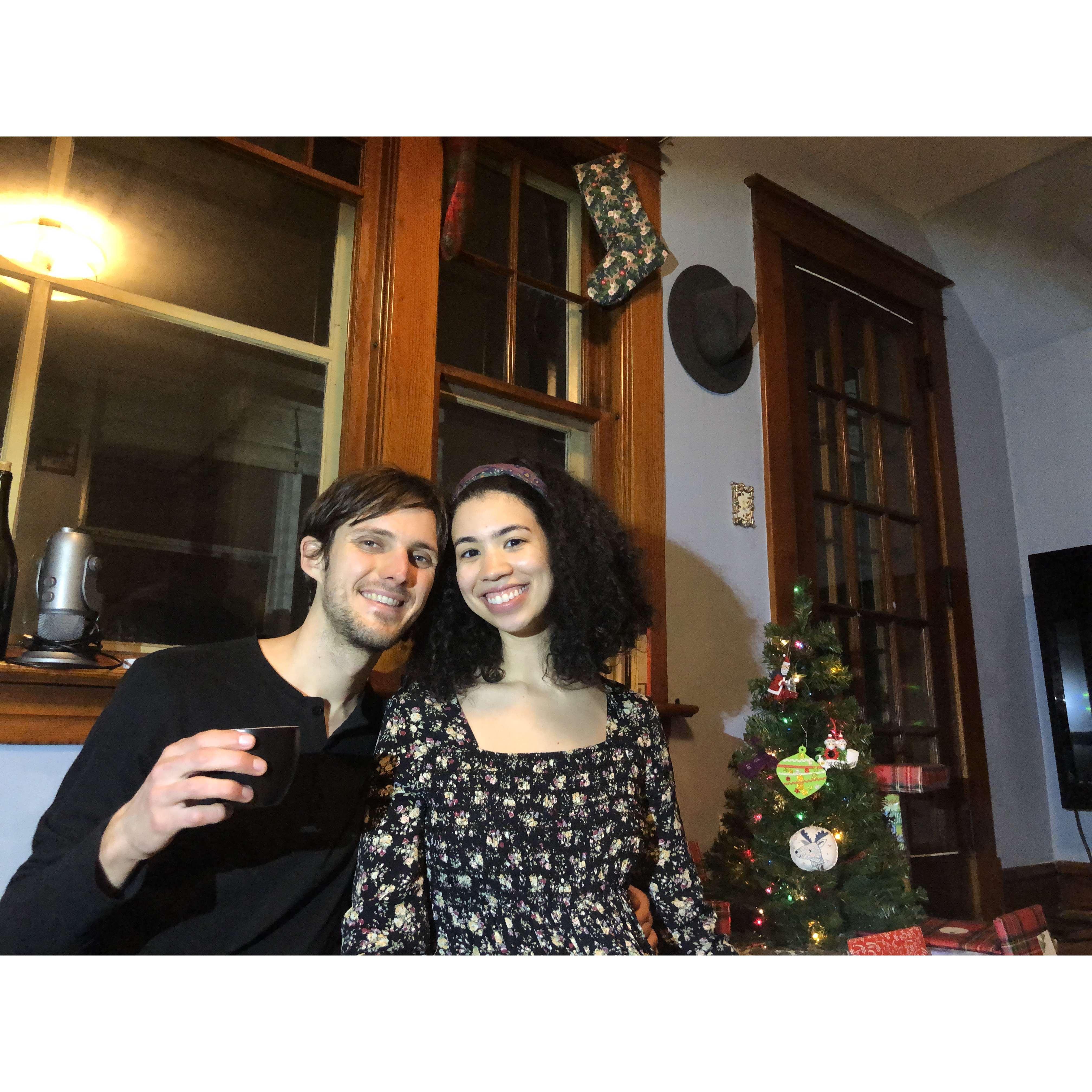 Our first Christmas in Vermont! 