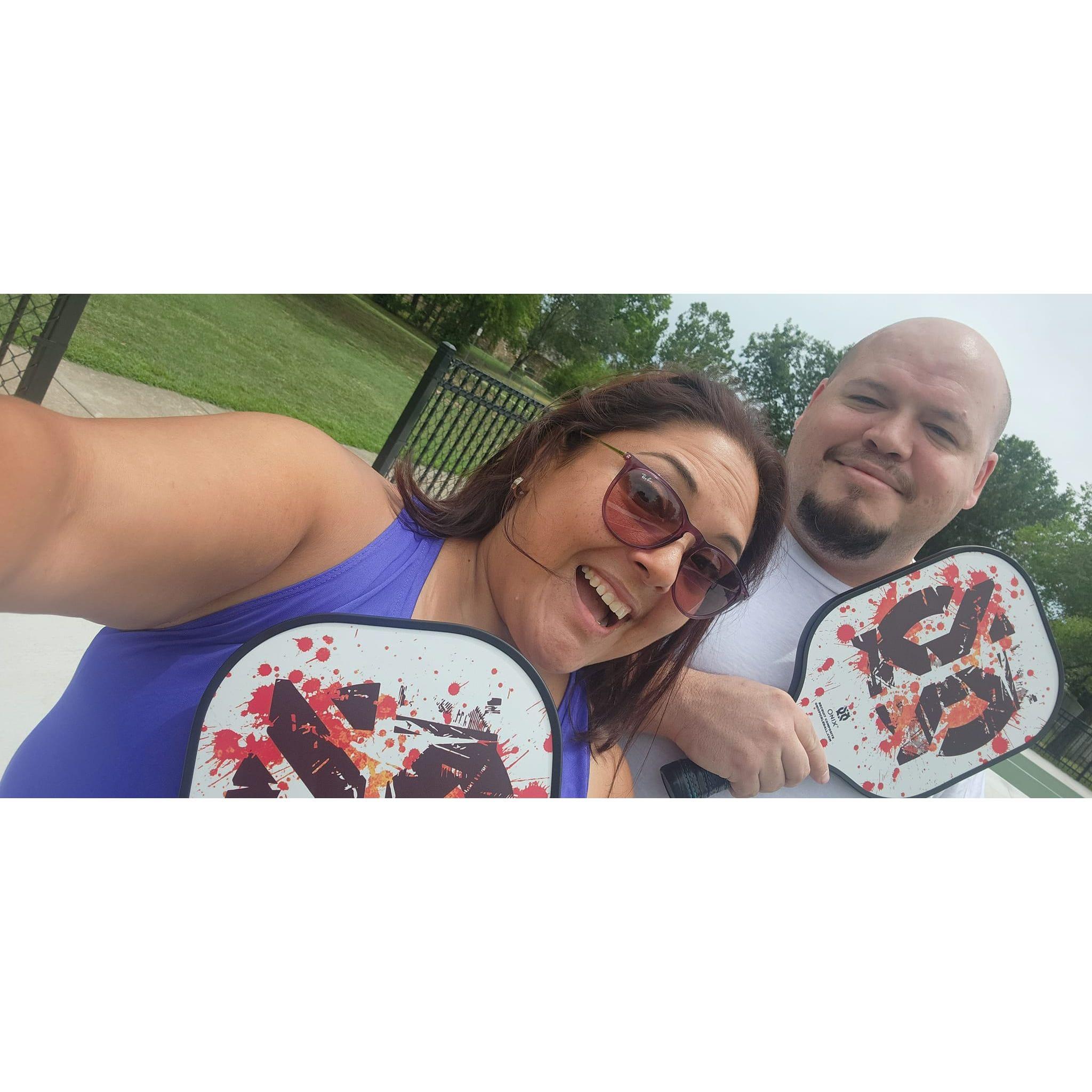 That time Maggie got hurt playing pickle ball!