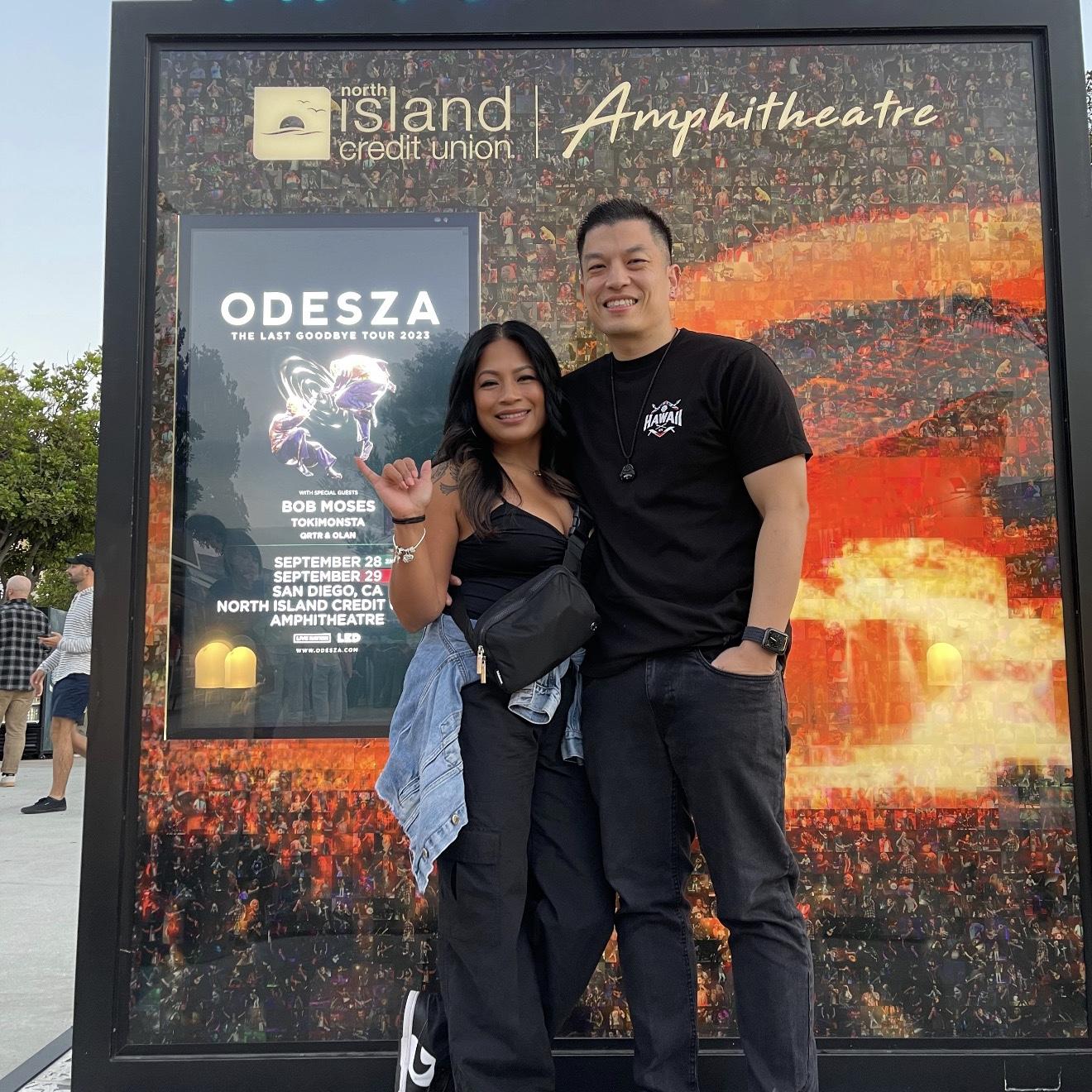 2023-San Diego, CA. ODESZA concert