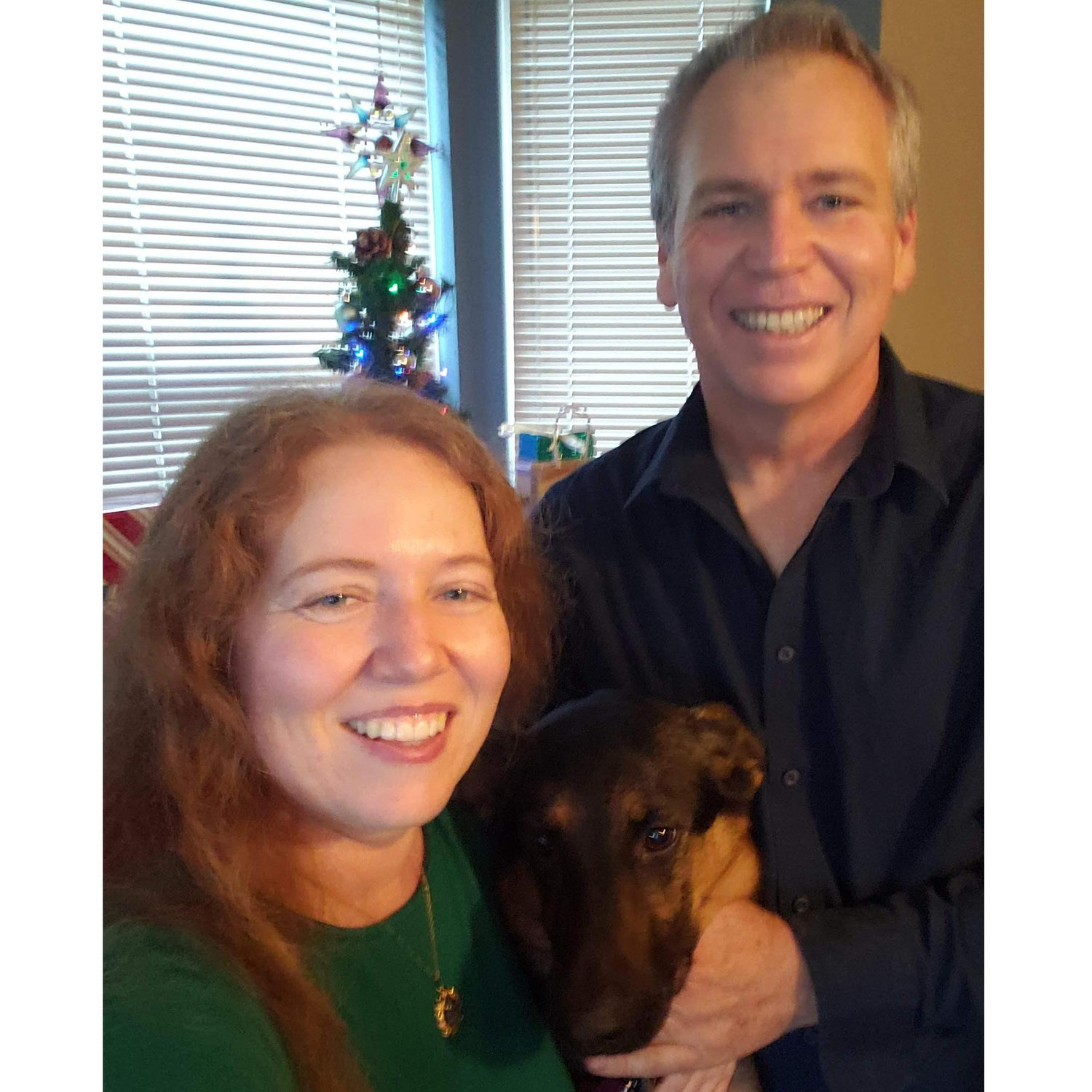 Our first Christmas with Ellie, 2019.