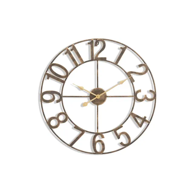 Sorbus Large Wall Clock for Living Room Decor - Numeral Wall Clock for Kitchen - 24 inch Wall Clock Decorative