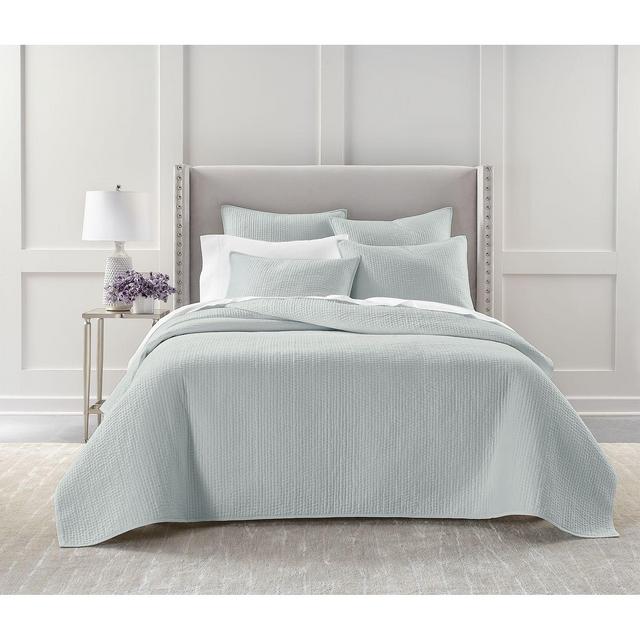 Sky Pickstitch Coverlet Set, King - 100% Exclusive
