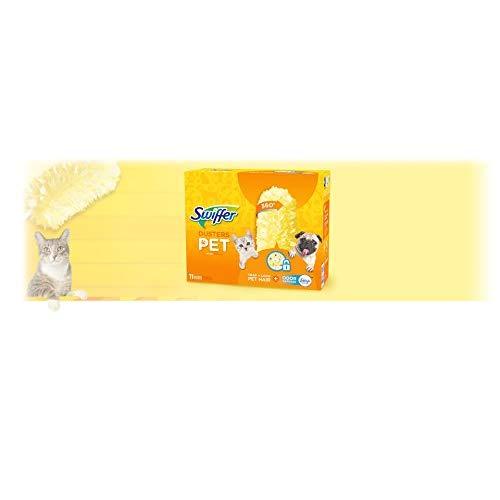 Swiffer 360 Dusters Multi Surface Pet Refills, Febreze Odor Defense, 11 Count