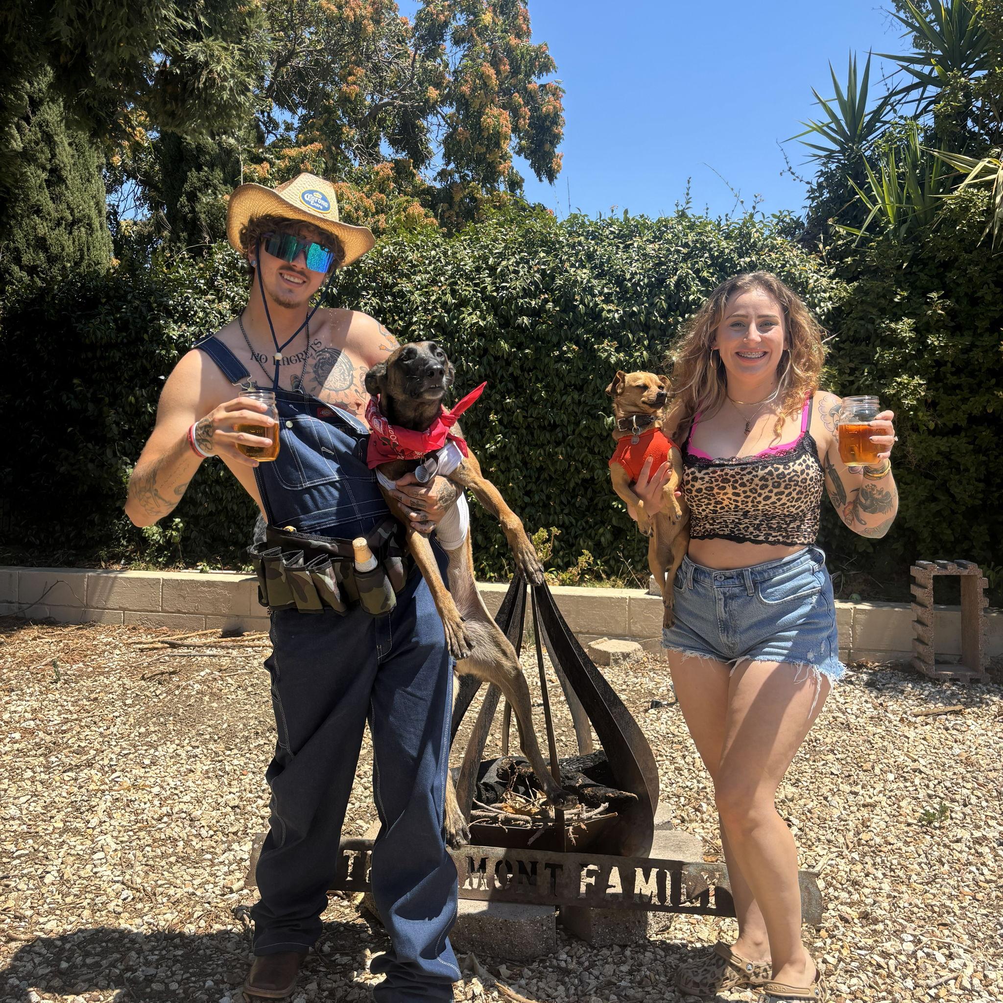 Sam's 22nd Birthday. A White Trash Bash!