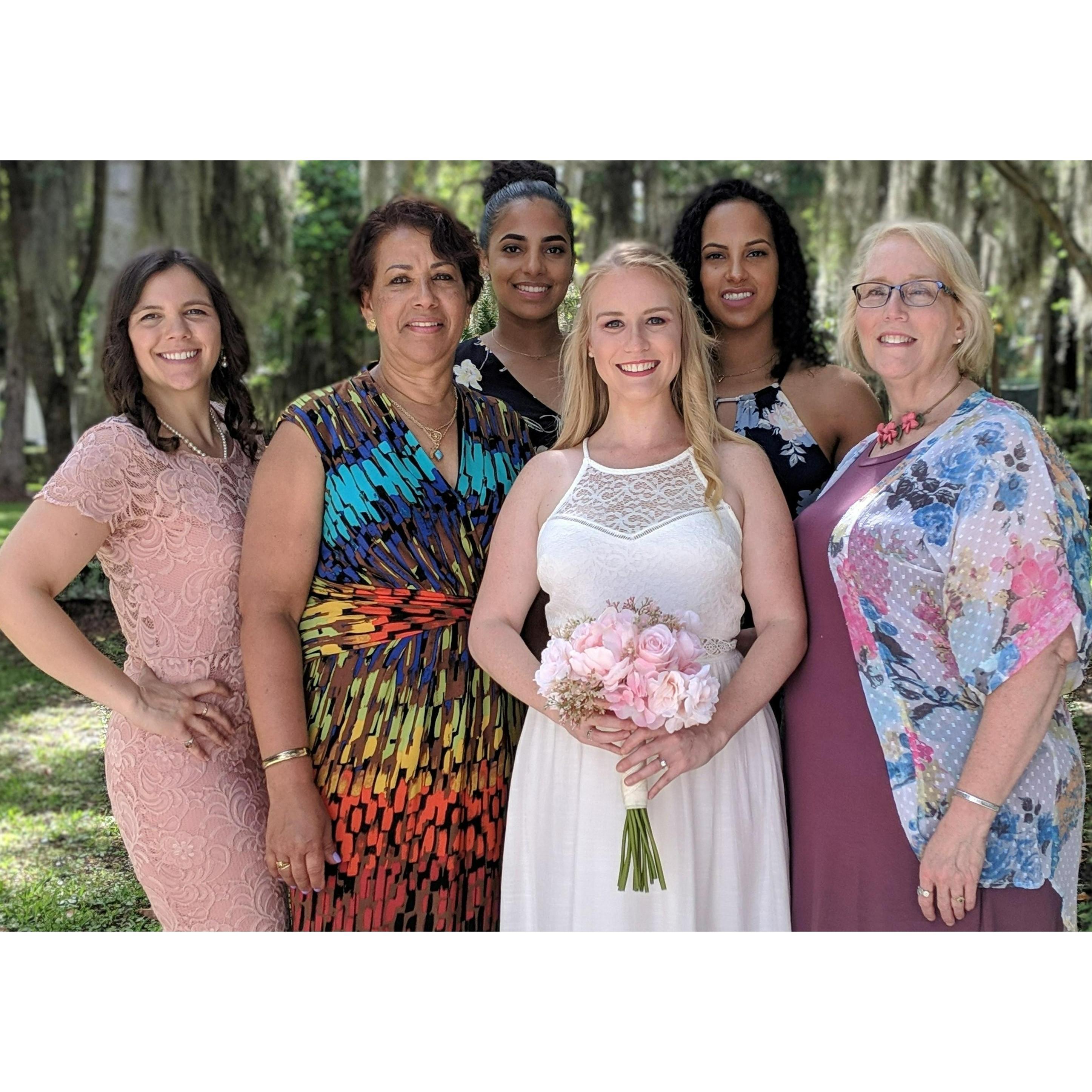 KayLyn, mother, mother in law, sister in laws, and good friend Ashley