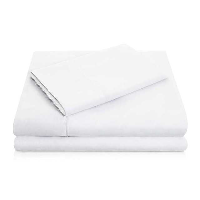 MALOUF Double Brushed Microfiber Super Soft Luxury Bed Sheet Set - Wrinkle Resistant - King Size - White