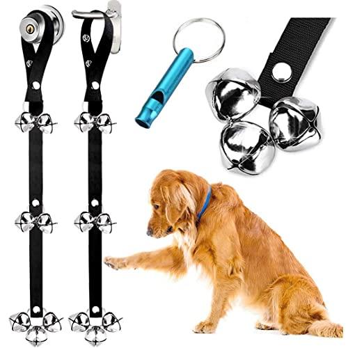 2 Pack Dog Doorbells Premium Quality Training Potty Great Dog Bells Adjustable Door Bell Dog Bells for Potty Training Your Puppy The Easy Way - Premium Quality - 7 Extra Large Loud 1.4 DoorBells