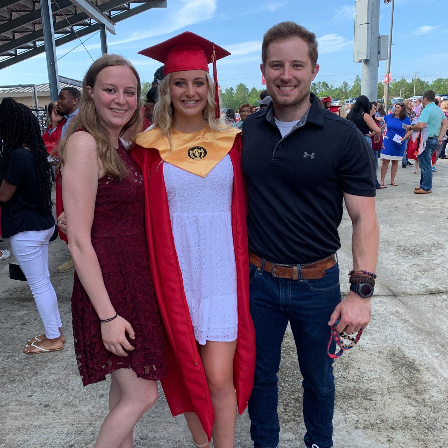 Celebrating Syd's graduation!
