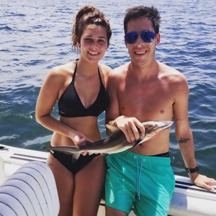 My first ever shark and my first catch, clean, cook. So delicious!