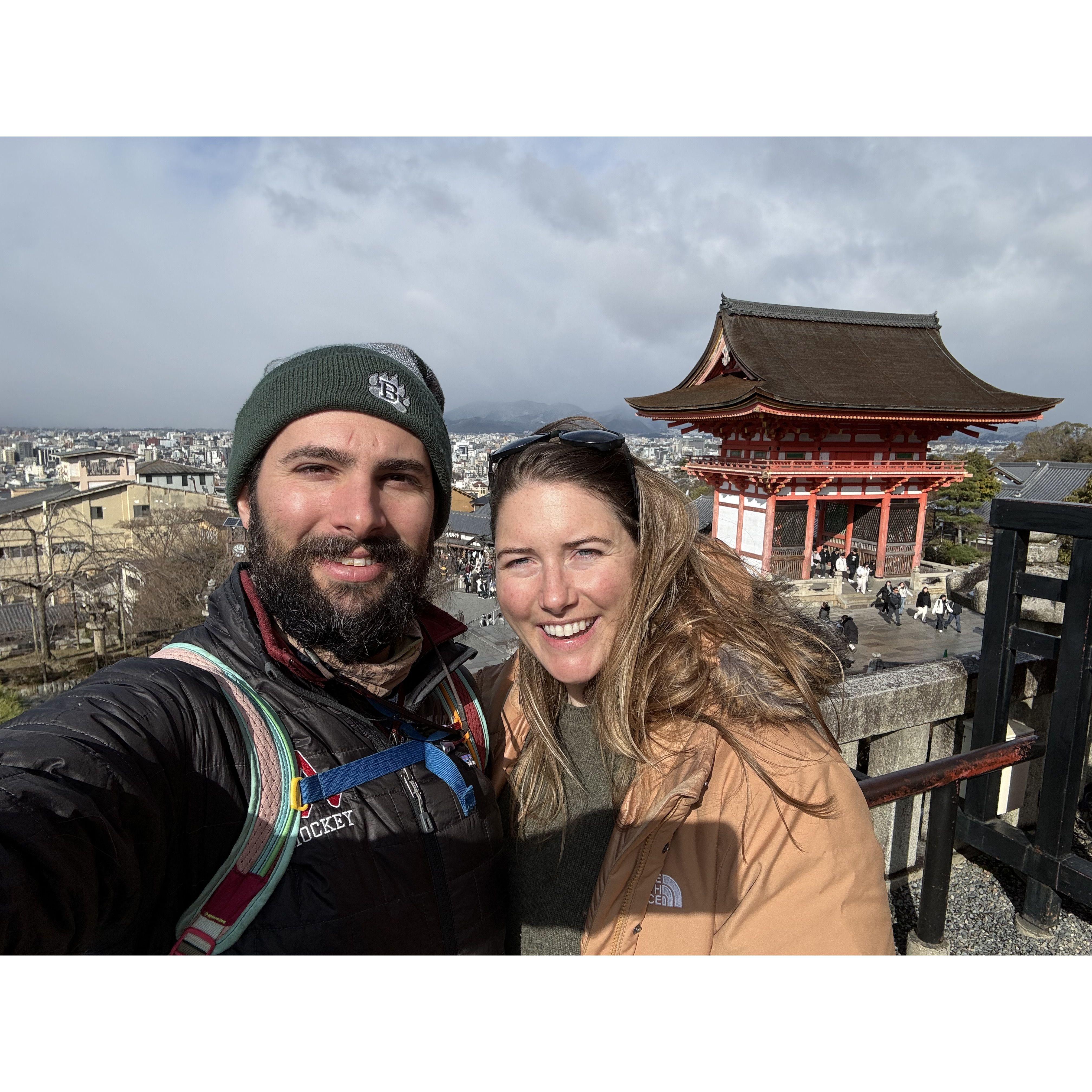 Seeing the many shrines of Kyoto