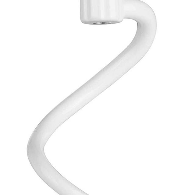 Spiral Dough Hook Replacement for Kitchen Aid Mixer - Coated Dough Hook for K5SS K5A KSM5 KS55 Pro 600, Dough Attachment for Kitchen aid Lift Stand Mixer, Work with kitchen Aid 5 qt / 6 qt Lift