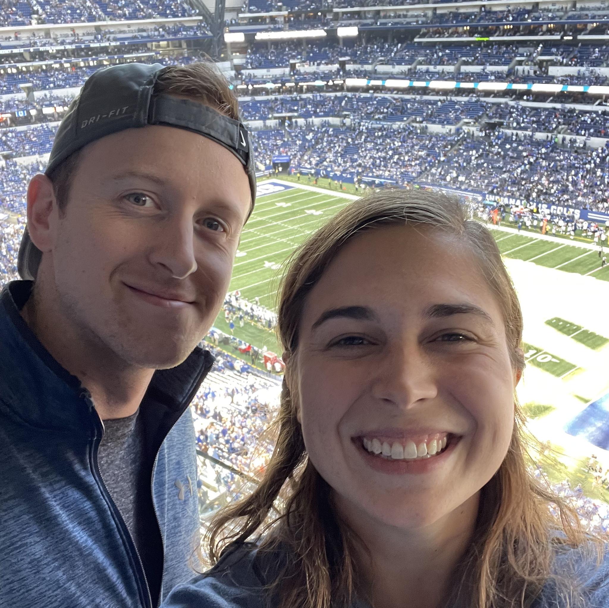 Colts Game at Lucas Oil Stadium