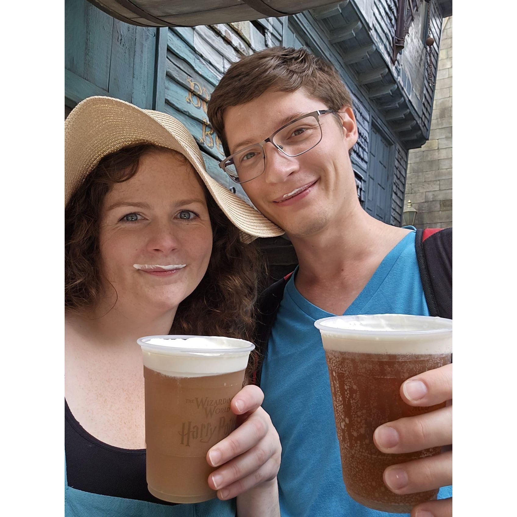 Butterbeer tastes better with you <3