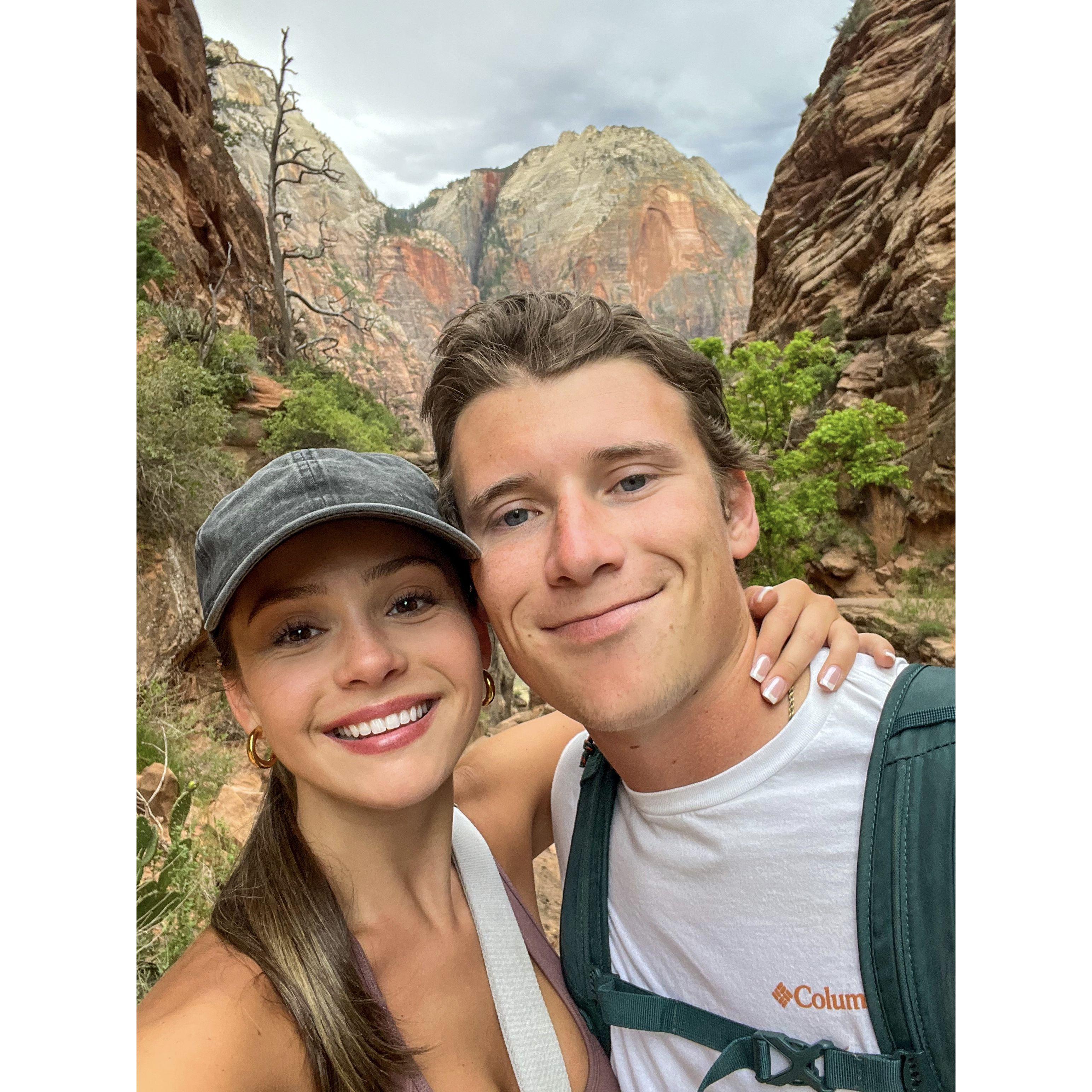 Hiking Zion National Park