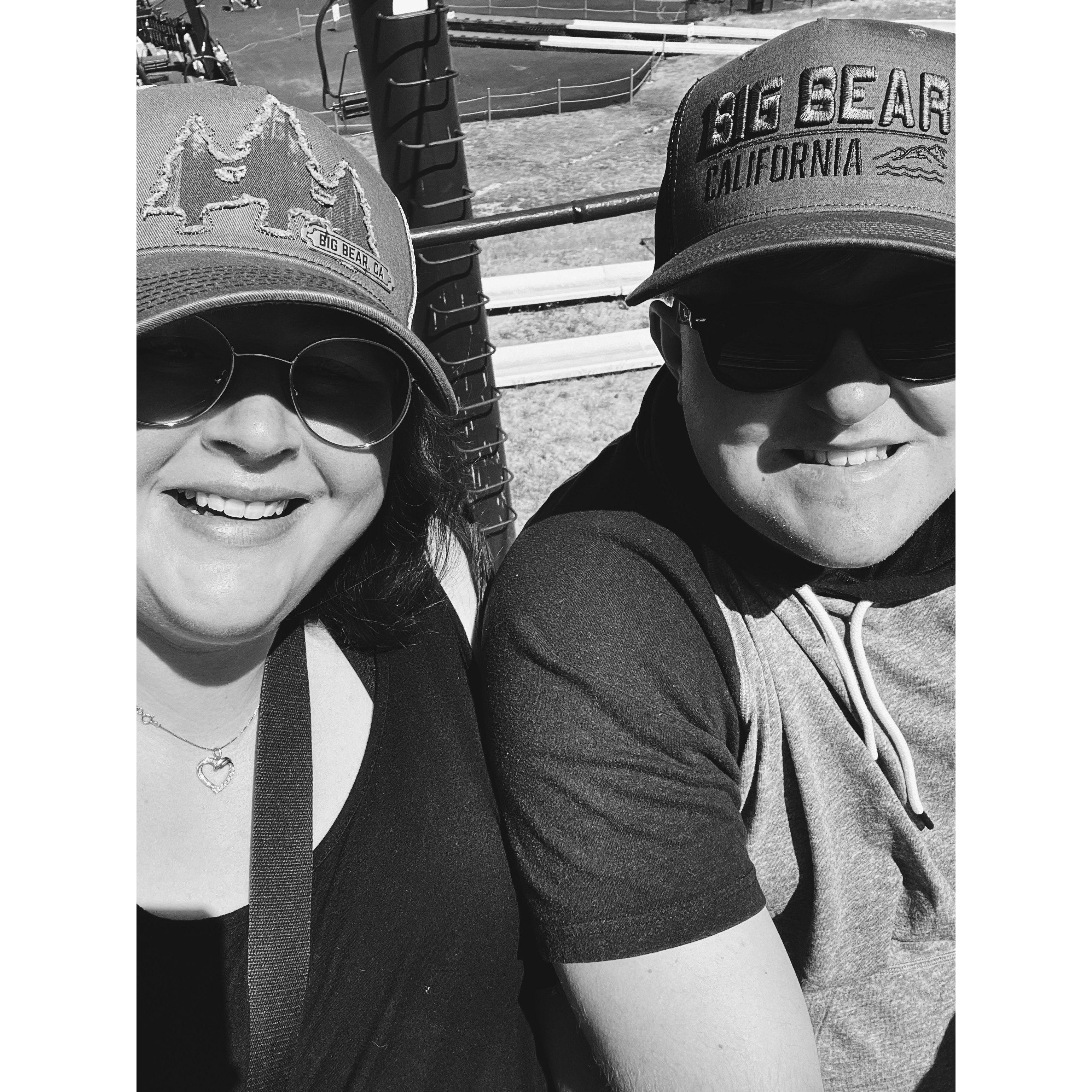 Big Bear trip with the Mathis family right before we moved to Utah. 7/17/2023