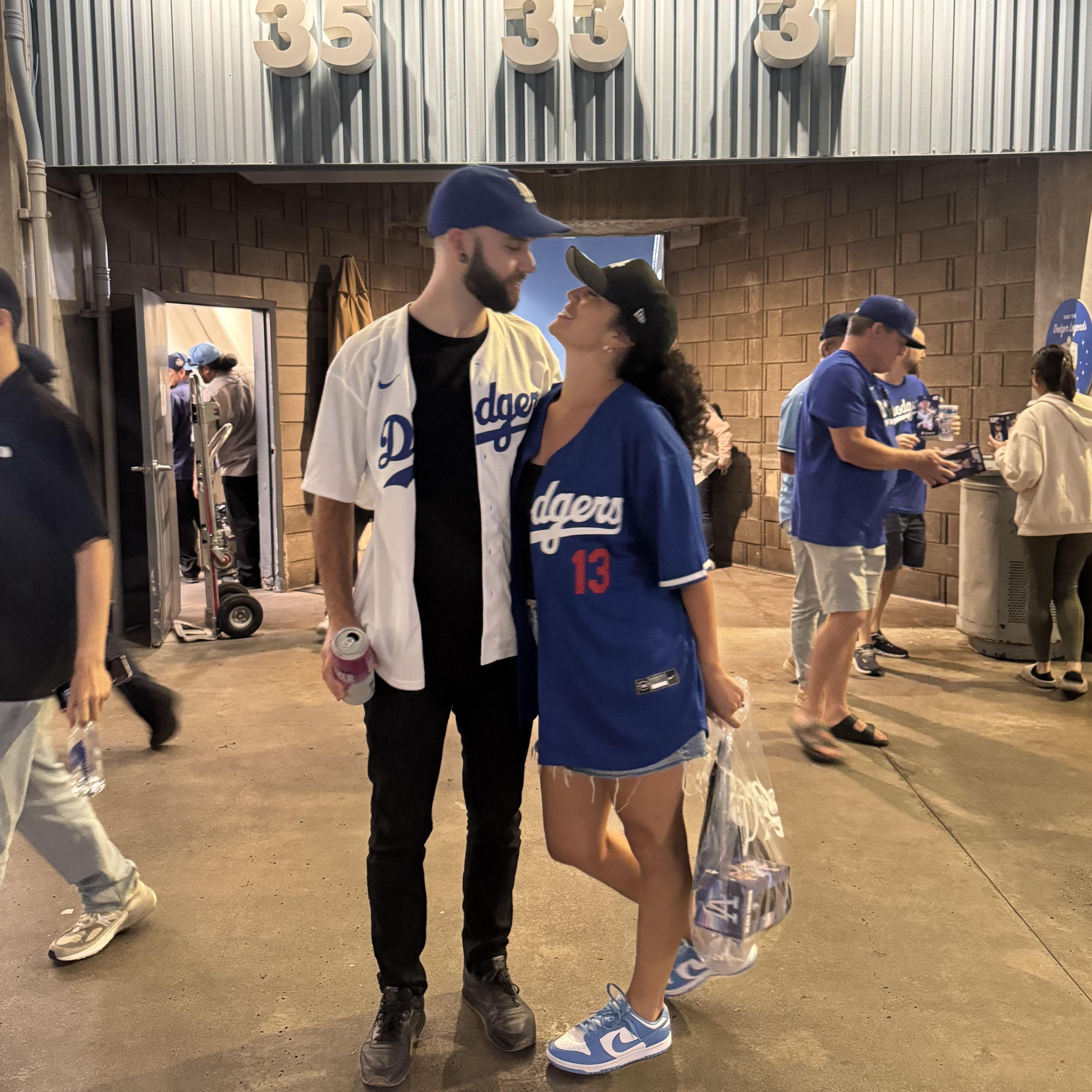 Dodger game in August, 2025