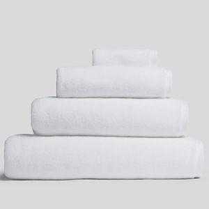 Organic Plush Towels (White)